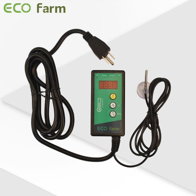 ECO Farm Digital Heat Mat Thermostat Temperature Controller-growpackage.com