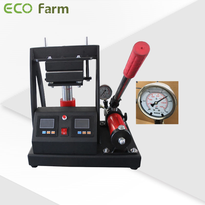 ECO Farm Hydraulic Manual Dual Heating Rosin Press Machine-growpackage.com