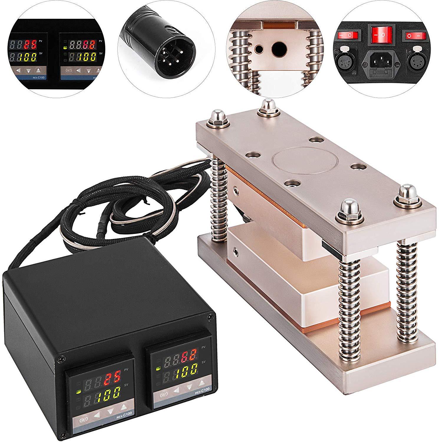 ECO Farm Rosin Press Aluminum Plate Kit With Dual Temperature Sensor Hot Rod-growpackage.com