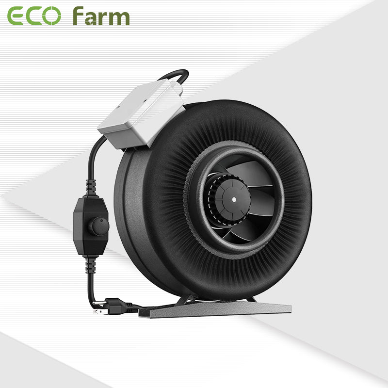ECO Farm Hot Air Inline Fan Duct Fan with Speed Controller-growpackage.com