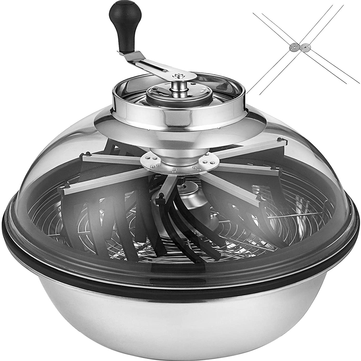 Happybuy 19 Inch Bowl Trimmer Leaf Bowl Trimmer