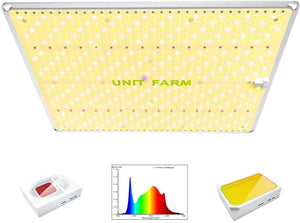 UNIT FARM UFS3000 LED Grow Lights for Indoor Plants OSRAM Diodes Include IR UV