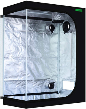 VIPARSPECTRA 48"x24"x60" Reflective 600D Mylar Hydroponic 4'x2' Grow Tent for Indoor Plant Growing (120 x 60 x 150cm)