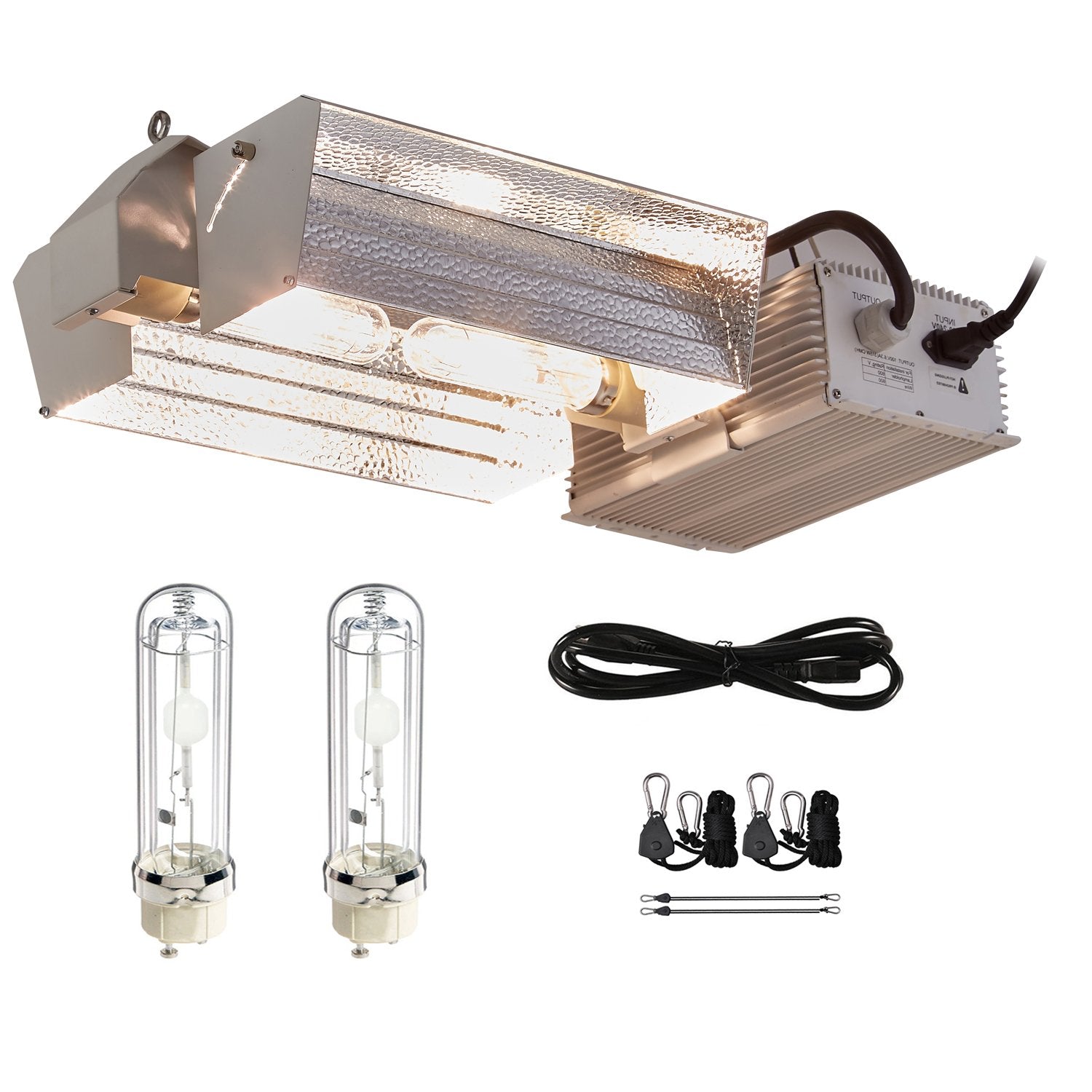 ECO Farm CMH 630W Double Ended Grow Light Fixture Open Adjust Kit-growpackage.com