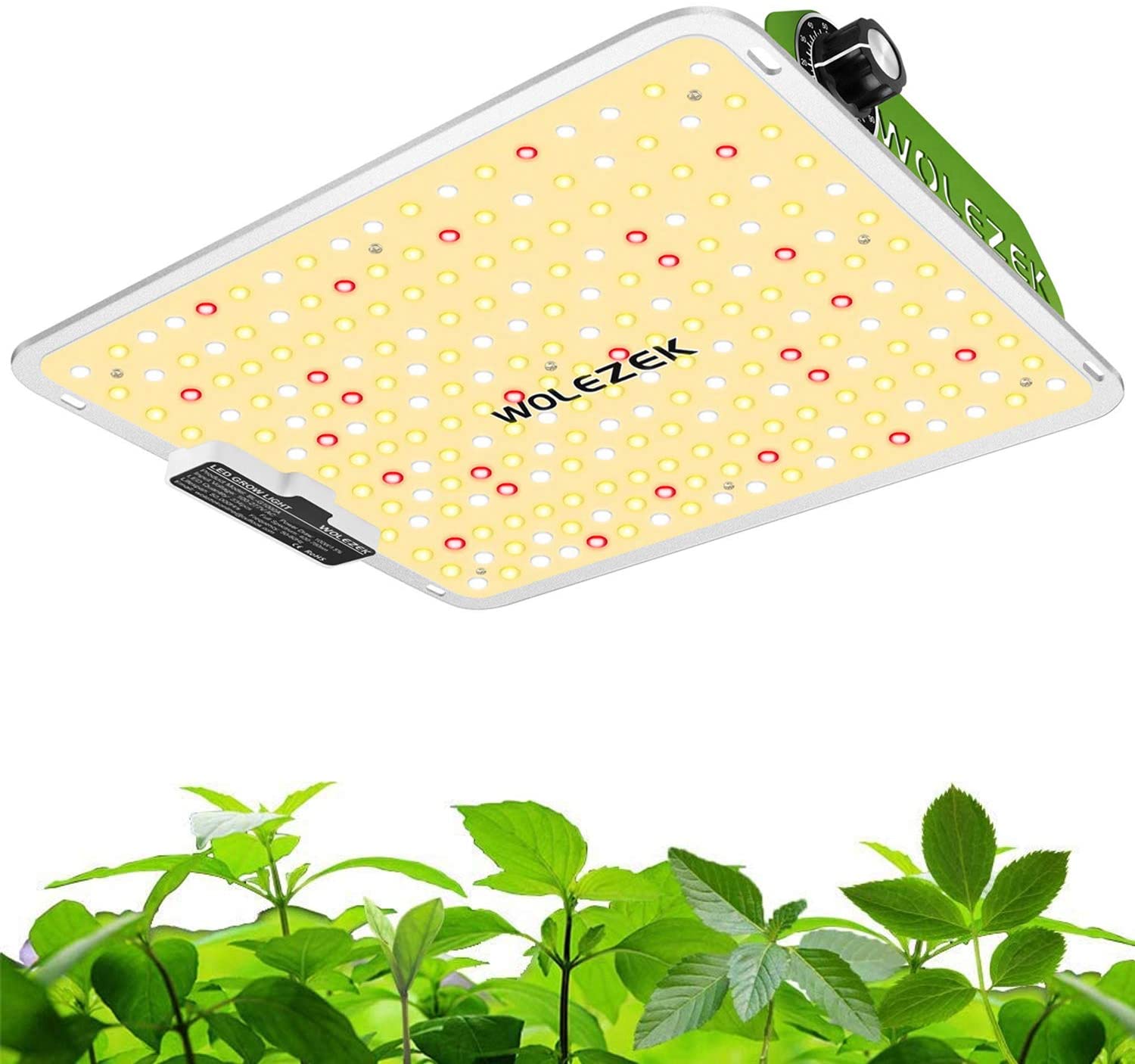 Wolezek G1000 Dimmable Samsung Diodes Sunlike Full Spectrum LED Grow Light