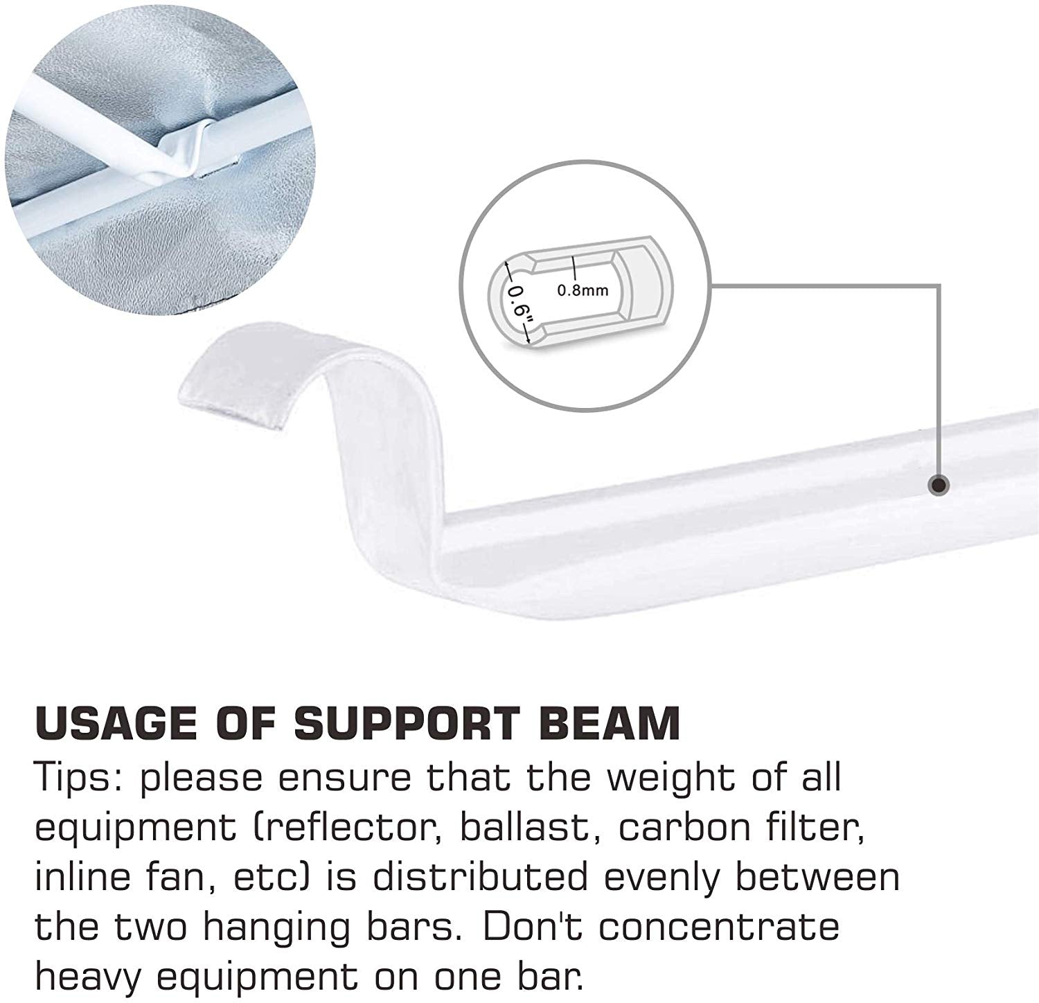 ECO Farm 8*4FT(96*48*80inch) Hydroponic Indoor Grow Tent-growpackage.com