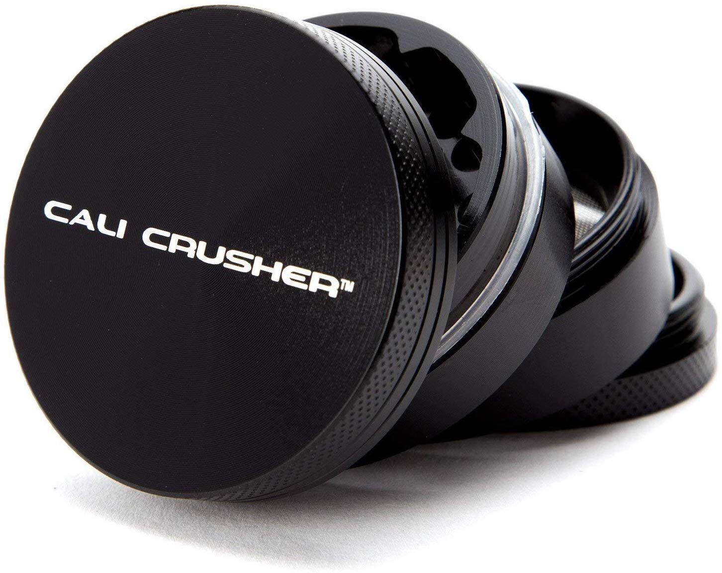 Cali Crusher Herb Grinder 4 Piece Black