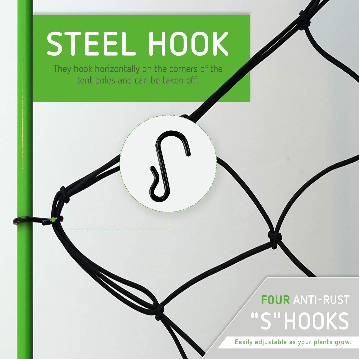 ECO Farm Scrog Net/Trelllis Netting-growpackage.com