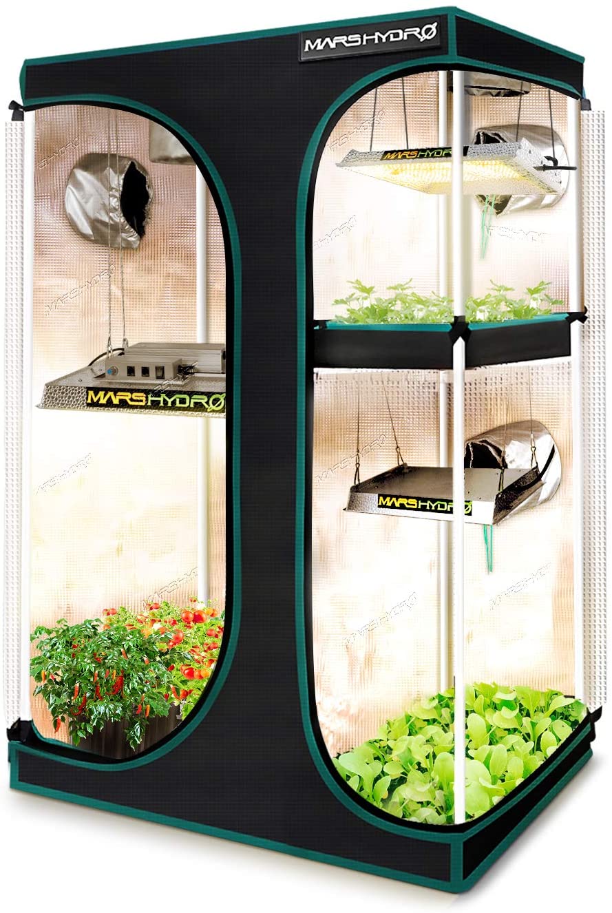 MARS HYDRO 2-in-1 Grow Tent 36''x24''x55'' Grow Tents