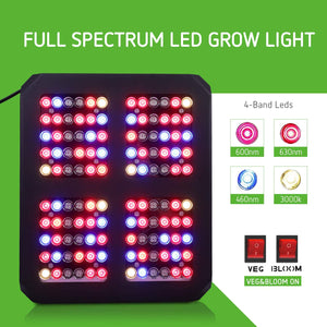 VIVOSUN 600W Led Grow Light Full Spectrum