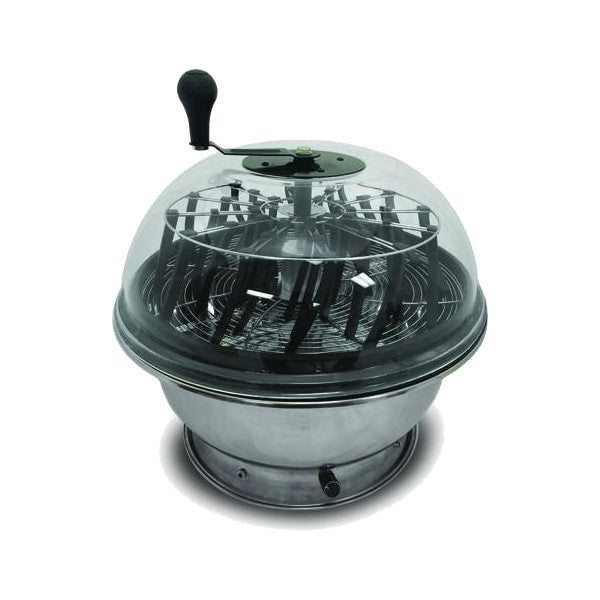 DL Wholesale Twisted Trimmers 16" Motorized Clear Top Bowl Trimmer