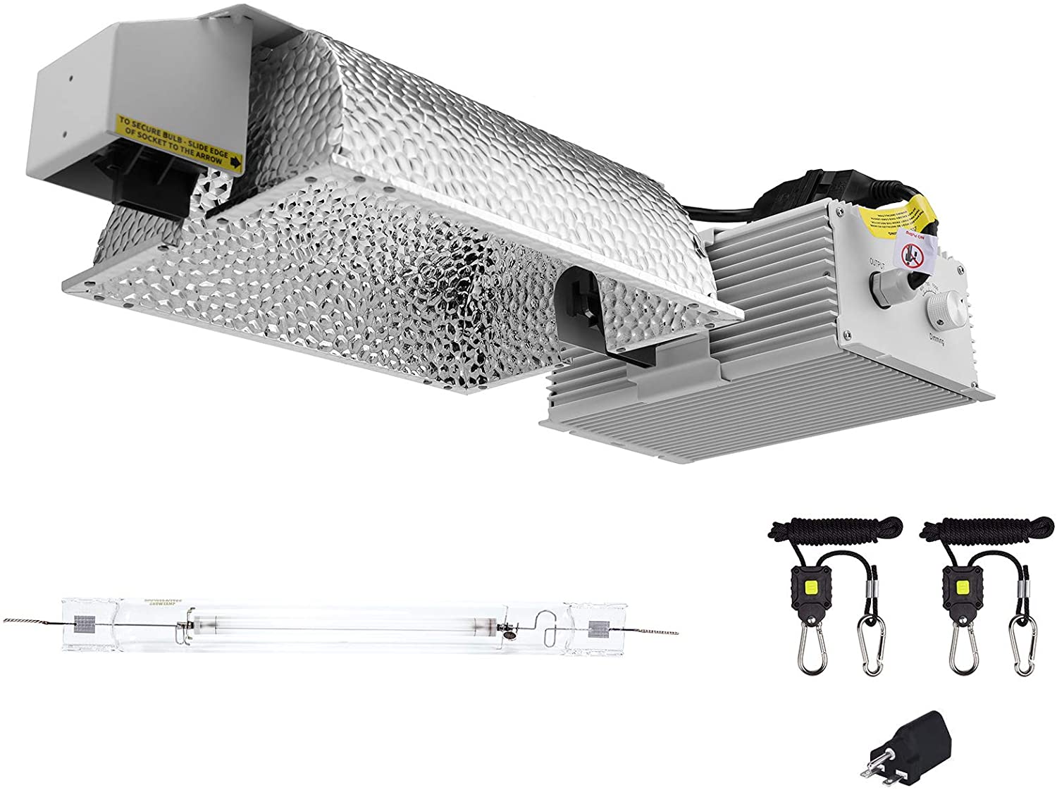 SunStream 1000 Watt DE Double Ended HID Grow Light Kit