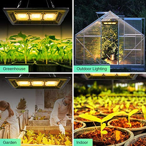 ECO Farm 150W Waterproof COB Supplemental LED Grow Light-growpackage.com