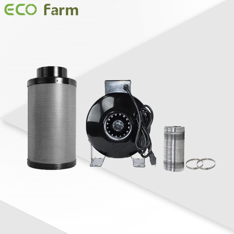 ECO Farm 3.3'x3.3' Essential Grow Tent Kit - 240W LM301B Quantum Board-growpackage.com