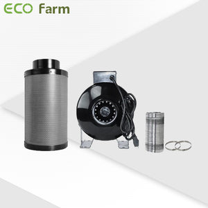 ECO Farm 5'x5' Essential Grow Tent Kit - 480W V3 LM301H Quantum Board-growpackage.com