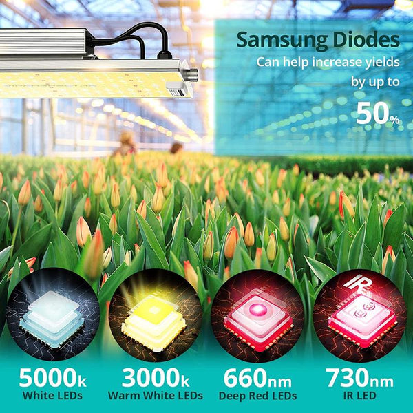 VIPARSPECTRA XS4000 LED Grow Light with Samsung LM301B MeanWell Driver