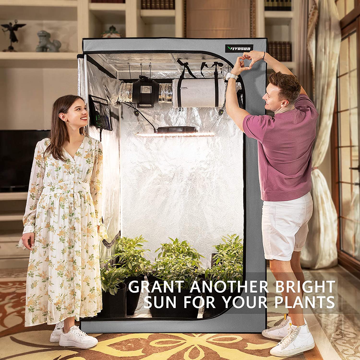 VIVOSUN VS2000 Samsung LM301H Full Spectrum LED Grow Light