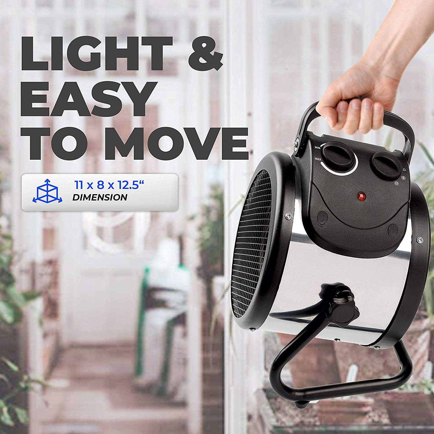 Bio Green Electric Fan Heater for Greenhouses