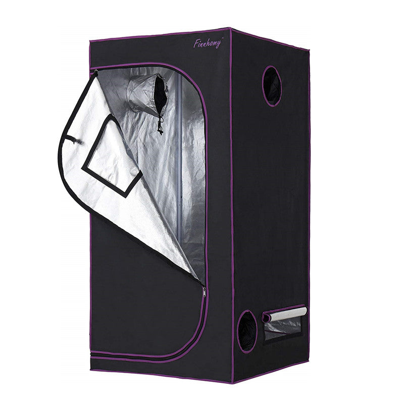 Finnhomy 600D Mylar Hydroponic Grow Tent