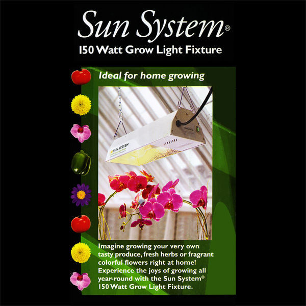 Sun System Hps 150 Watt Grow Light Kit