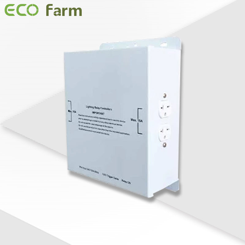ECO Farm 4 Light 120 / 240 Controller with Trigger Cord-growpackage.com