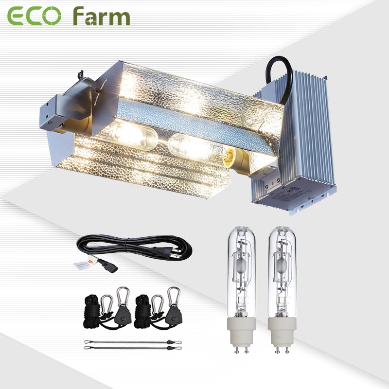 ECO Farm CMH 630W Double Ended Grow Light Fixture Open Adjust Kit-growpackage.com