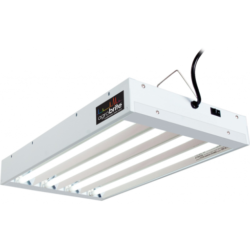 AgroBrite T5 2FT 4 Tube Fixture w/bulbs (was EnviroGro)