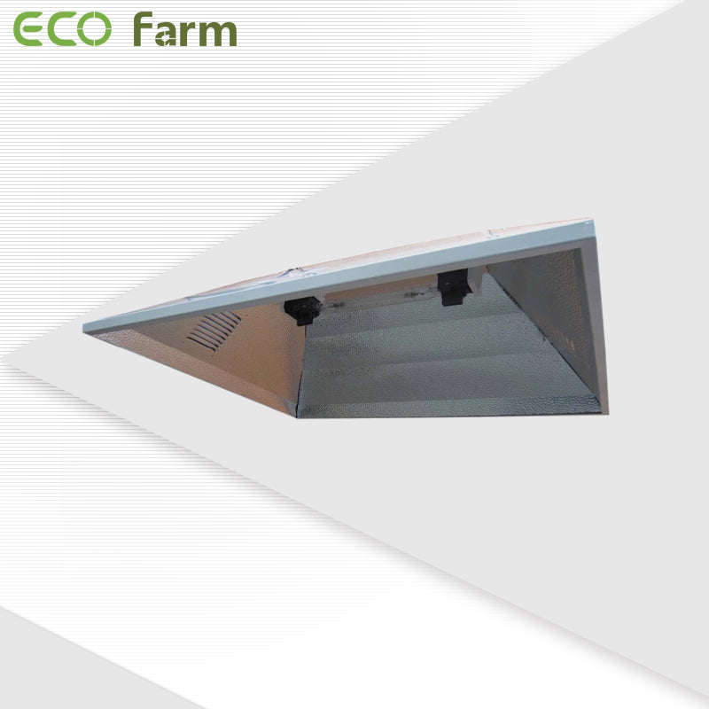 ECO Farm HPS MH Double Ended Open Hood Reflector-growpackage.com