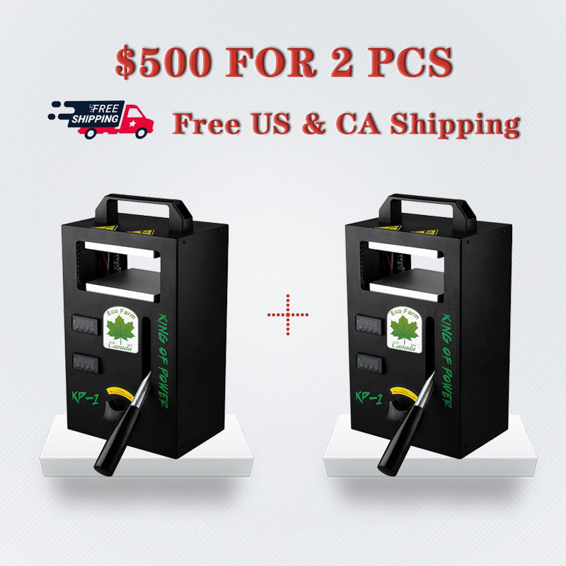 ECO Farm Rosin Press Machine- KP1 *2 Free Shipping-growpackage.com