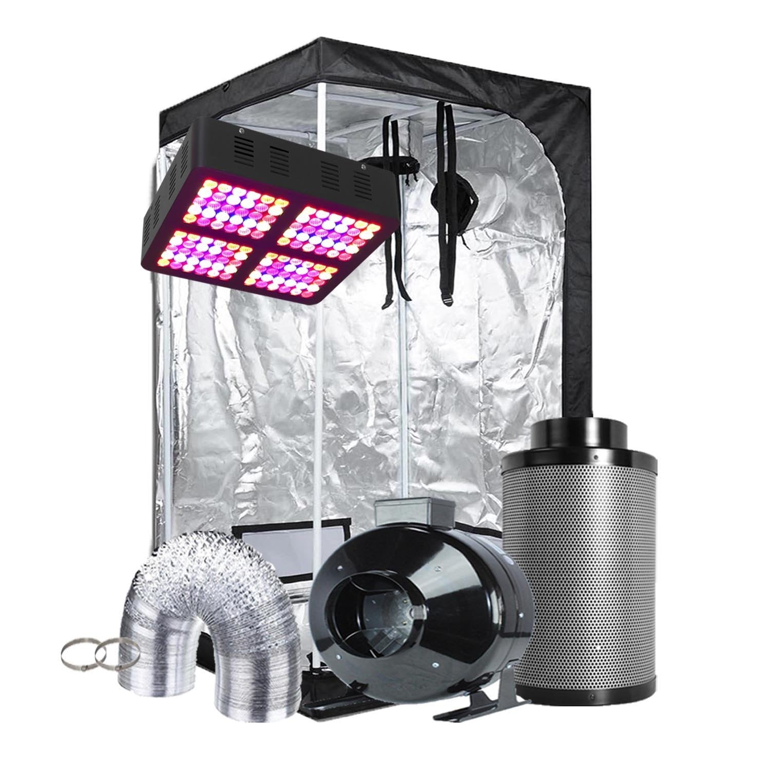 TopoGrow 36X36X72 LED Grow Tent Kits