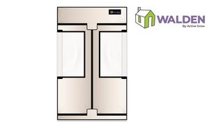 Active Grow Walden White Grow Tent 4' x 4' with 6″ Ventilation Kit