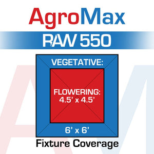 AgroMax RAW 550 4000K LED Quantum Board Grow Light
