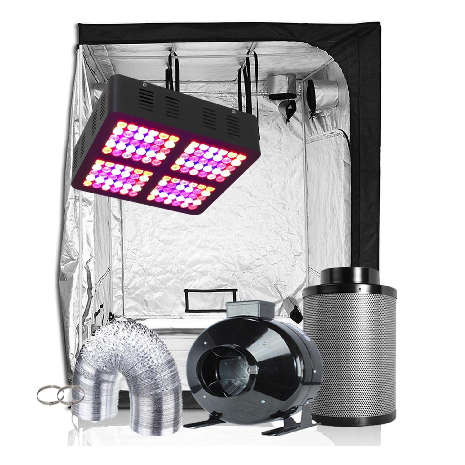 TopoGrow 60X60X80 LED Grow Tent Kits