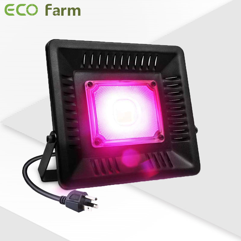 ECO Farm 50W Waterproof COB Supplemental LED Grow Light-growpackage.com