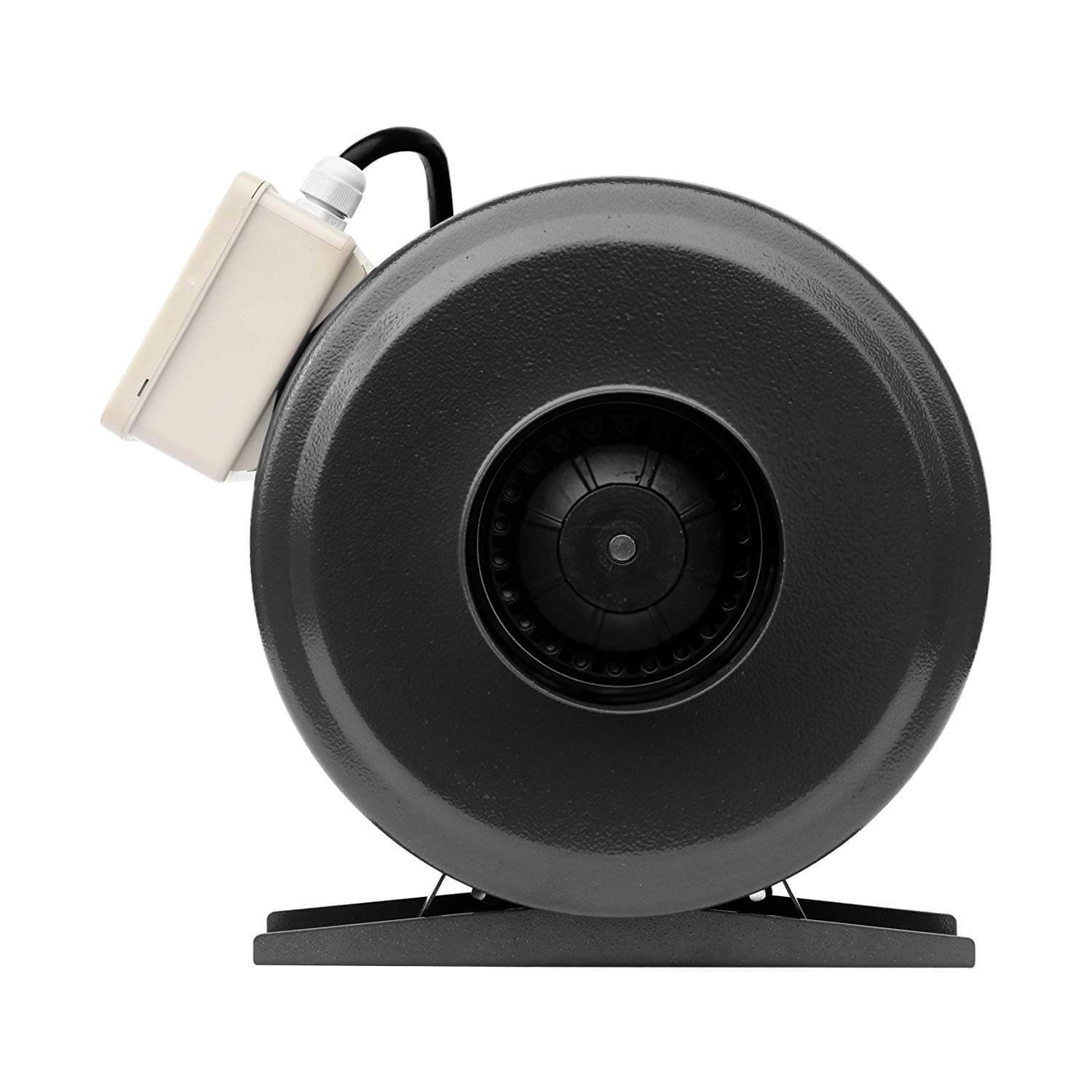 SunStream Duct in line Fan Vent Blower for HVAC Exhaust and Intake, Grounded Power Cord