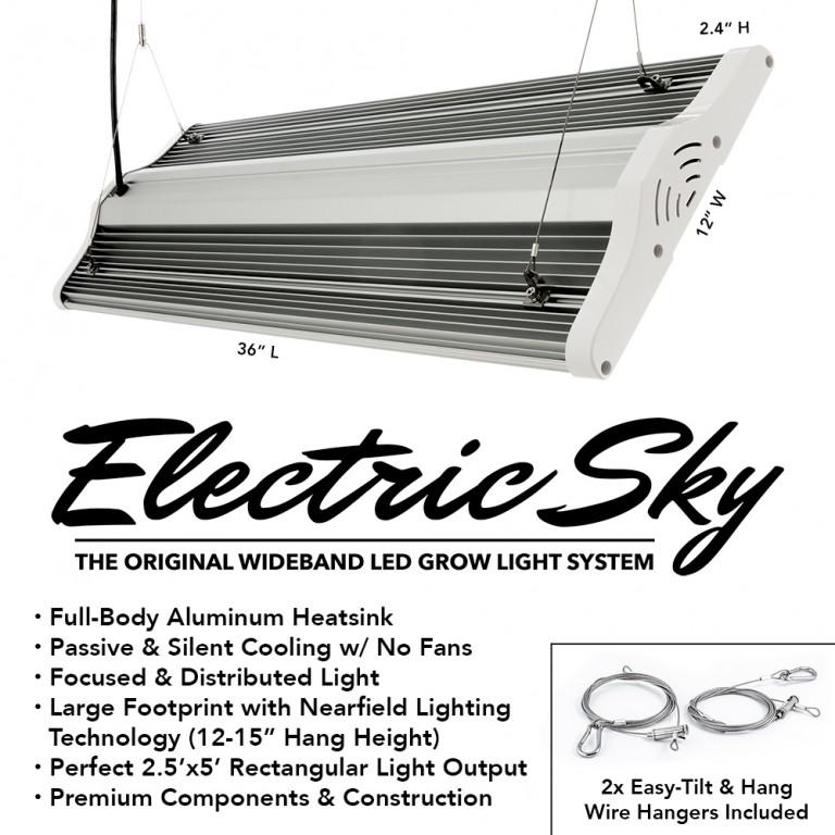 Green Sunshine Electric Sky 300 LED Grow Light