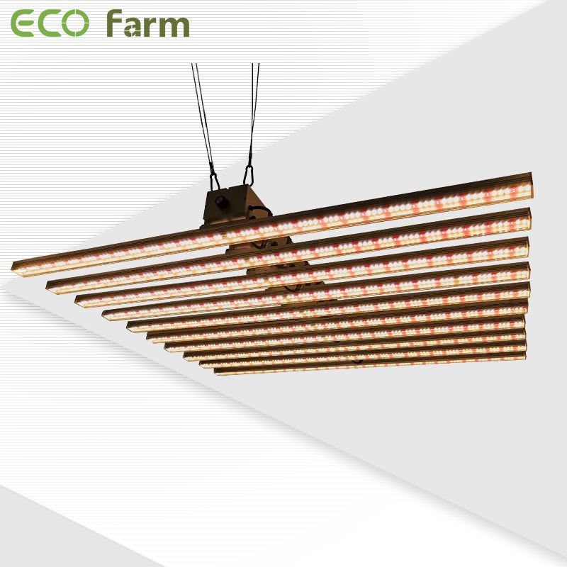 ECO Farm 400W/600W/800W/1000W/1200W Dimmable LED Grow Light Bar-growpackage.com