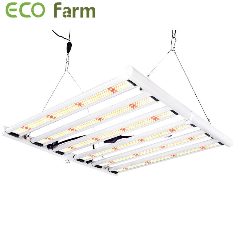 ECO Farm FLD 200W/320W Full Spectrum Dimmable LED Grow Lights Bar for Indoor Plants Seeding Veg and Bloom