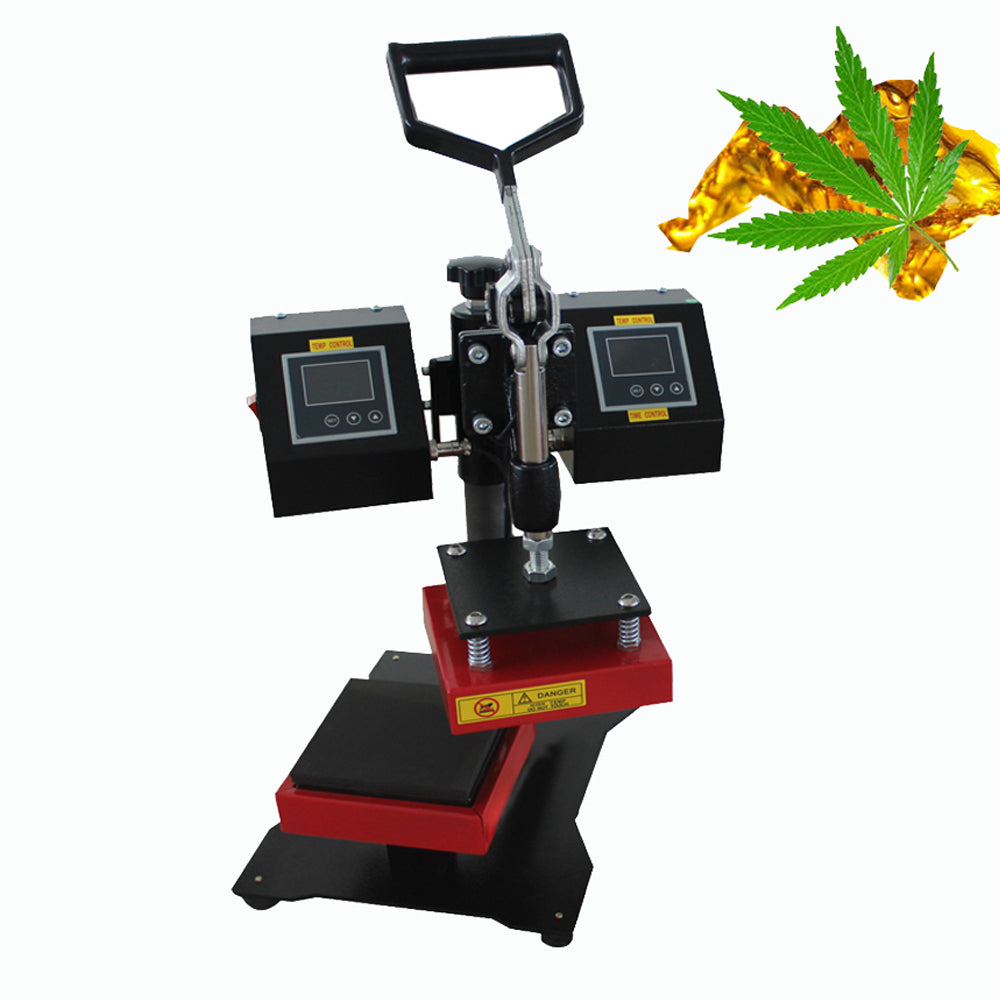 ECO Farm Hydraulic Manual Dual Heating Rosin Press Machine-growpackage.com