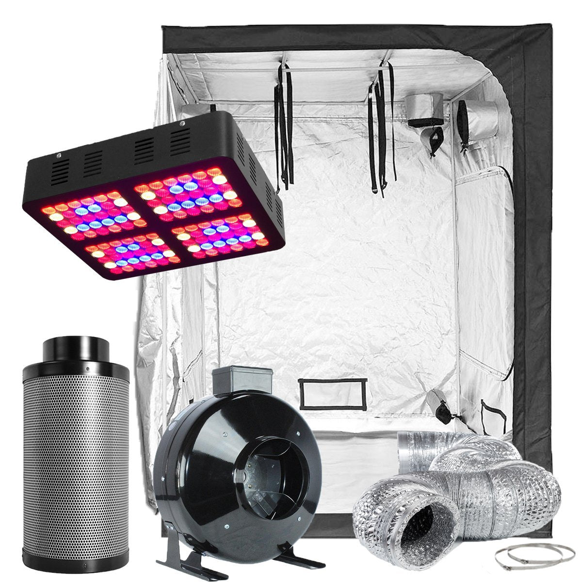 TopoLite 60X60X80 Led Grow Tent Kit