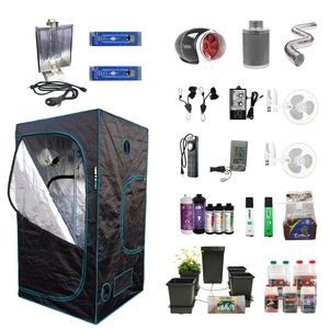4' X 4' HID Hydroponic Complete Indoor Grow Tent Kits for 4 Plants