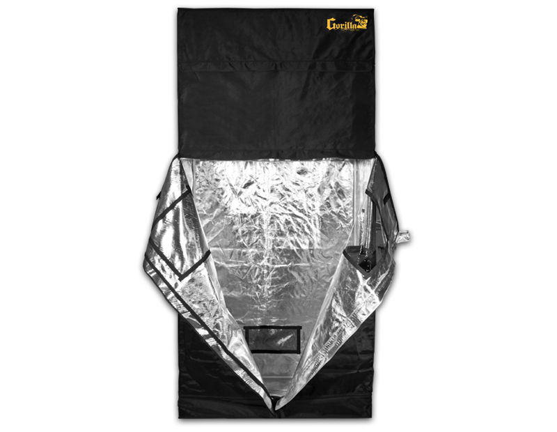 Gorilla 2ft x 4ft x 6ft11inch w/ Ext 7ft11inch Grow Tent For Plants Indoors