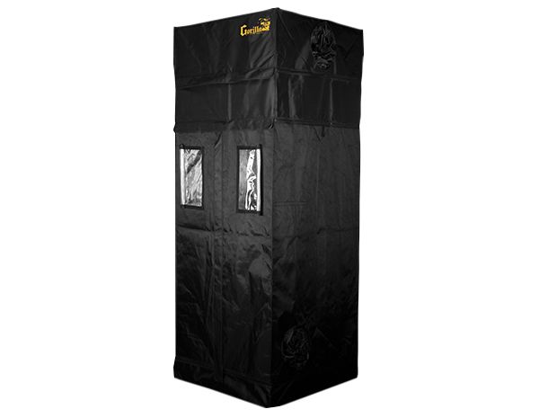 Gorilla 3ft x 3ft x 6ft11inch w/ Ext 7ft11inch Grow Tent For Plants Indoors
