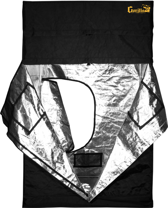 Gorilla 5ft x 5ft x 6ft11inch w/ Ext 7ft11inch Grow Tents For Plants