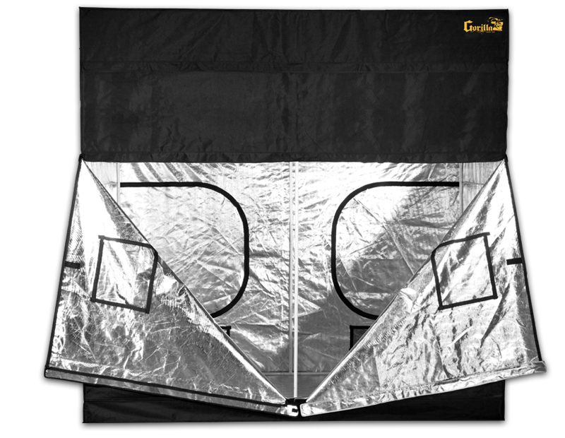 Gorilla 5ft x 9ft x 6ft,11inch w/ Ext 7ft11inch Grow Tents Indoors