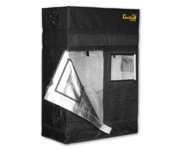 Gorilla 2ft x 4ft x 4ft11inch w/ Ext 5ft11inch Grow Tents For Shorty Plants