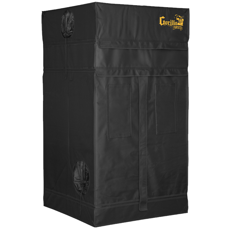 Gorilla 3' x 3' x 4'11" w/ Ext 5'8" Grow Tents Shorty Series