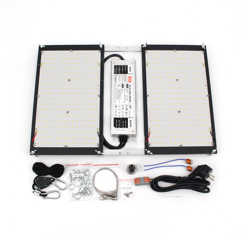 ECO Farm 240W LM301H 4000K Movable Quantum Board With UV and IR-growpackage.com