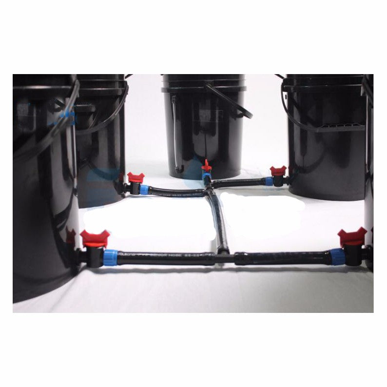 ECO Farm DWC hydroponics growing systems kits 8 buckets-growpackage.com