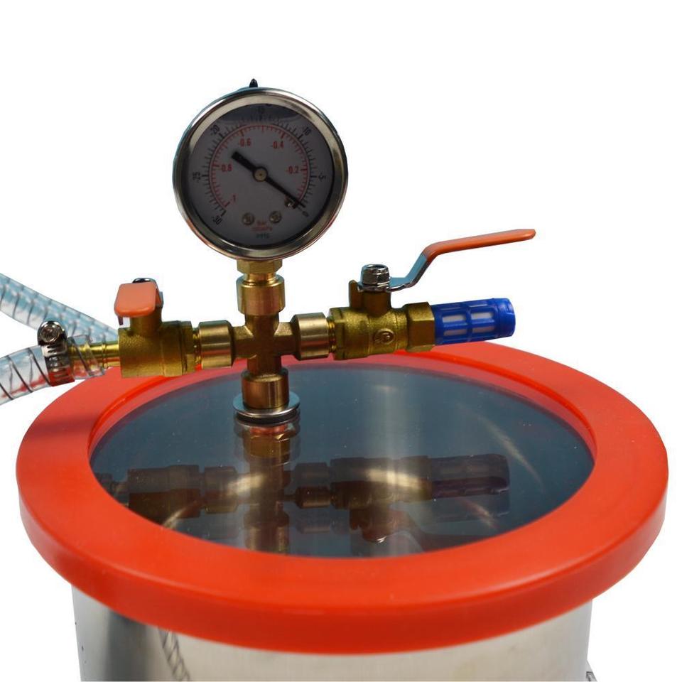 ECO Farm Vacuum Degassing Vacuum Chamber Kit with Pump-growpackage.com